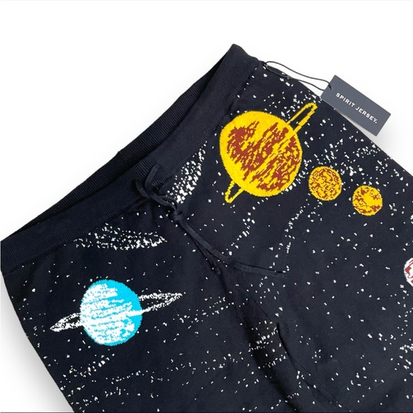 NWT SPIRIT JERSEY Wish You Were Here Knit Jogger Sweat Pants Unisex Small - Picture 10 of 13